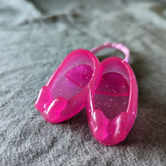 Disney Fancy Nancy Doll Minnie Shoes Purse Replacement Set 8" Pink Purple Set 2p - Picture 8 of 12